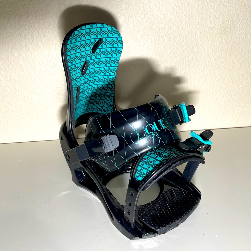 Liquid Bindings - Cloud Women's - Black and Teal Blue